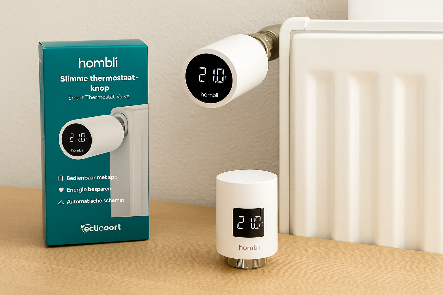 Action slimme radiatorknop van Hombli: installatie, instellen en review!