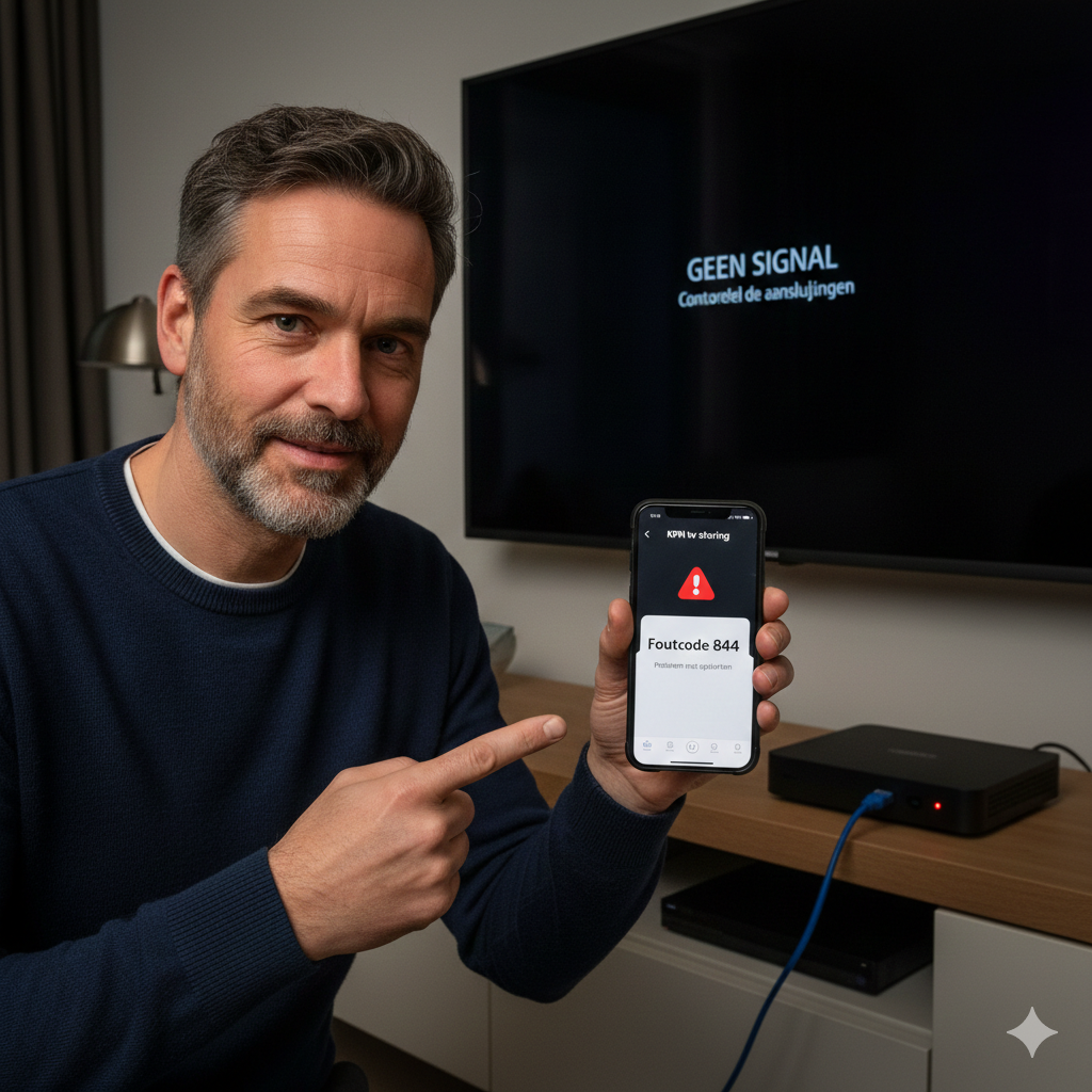 KPN TV box resetten en foutmeldingen