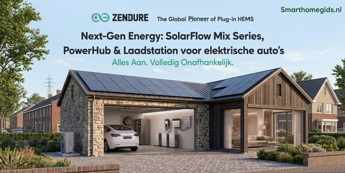 Nieuw: de PowerHub van Zendure maakt van je huis één slim energie-ecosysteem