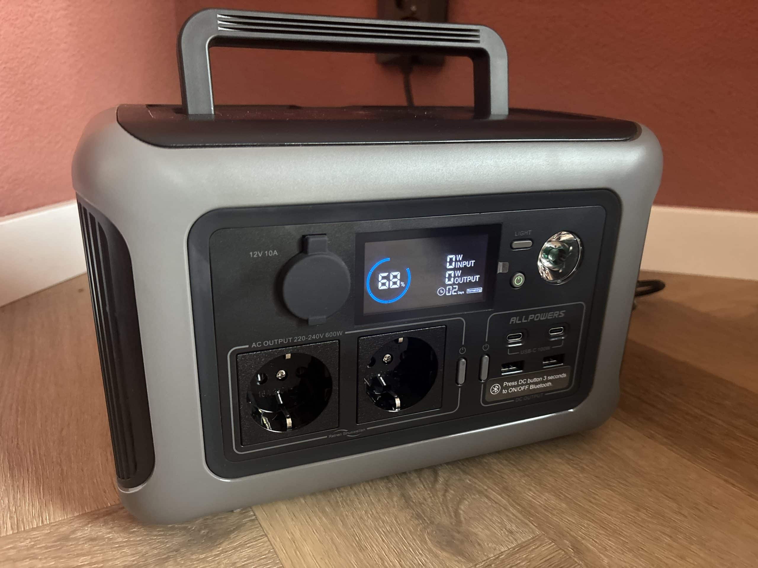 ALLPOWERS R600 review: compacte powerstation voor camping, thuis en onderweg